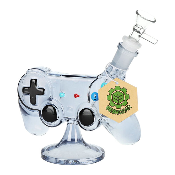SeshGear Game Controller Glass Bong - 5.5" / 14mm F