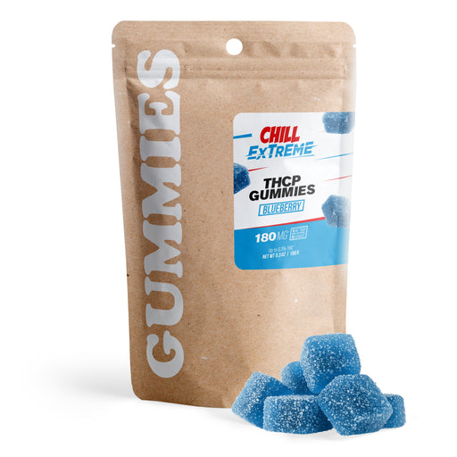 Chill Extreme THCP Gummies Blueberry 6mg (30 Count) pack