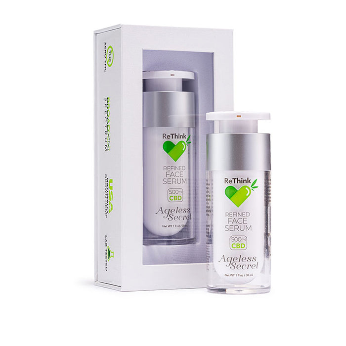 ReThink CBD Refined Face Serum 500mg (30ml) | CBDdatabase.com