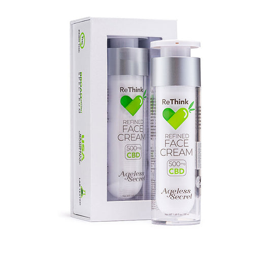 ReThink CBD Refined Face Cream 500mg (50ml) | CBDdatabase.com