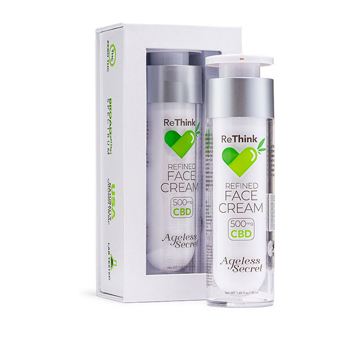 ReThink CBD Refined Face Cream 500mg (50ml) | CBDdatabase.com