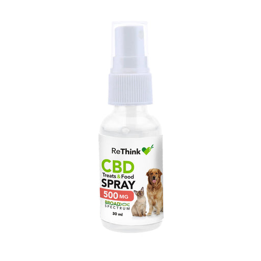 ReThink CBD Oral Spray for Pets Salmon 500mg (30ml) | CBDdatabase.com