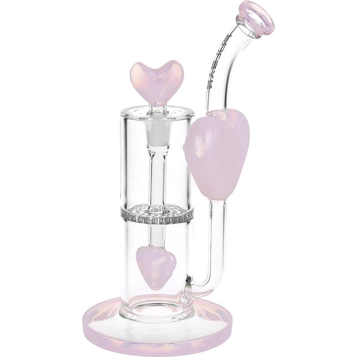 Pulsar Hearts on Hearts Recycler Bong - 8.25" / 14mm F