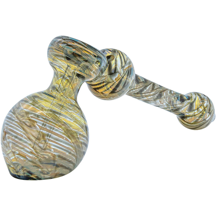 LA Pipes Fumed Hammer Bubbler Pipe - The Full Rake