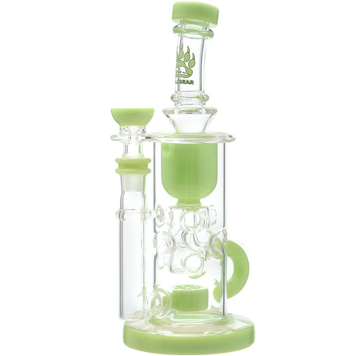 Calibear Cascade Flower Of Life Klein Recycler Dab Rig