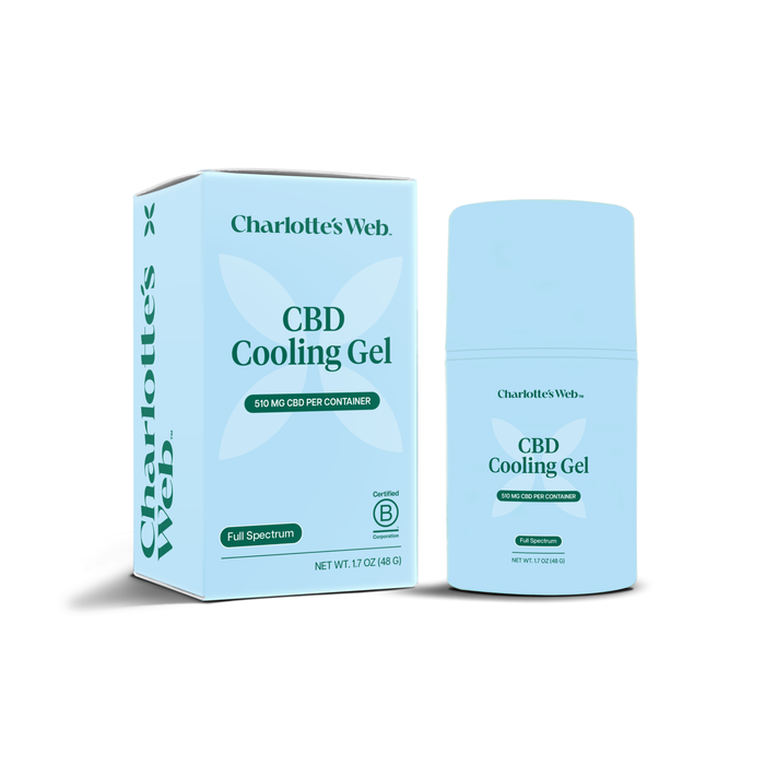 Charlotte's Web CBD Cooling Gel 510mg (1.7 oz)