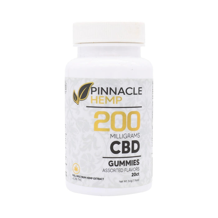Pinnacle Hemp Full Spectrum CBD Gummies 20 Count (200mg)