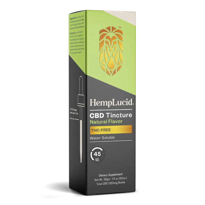 HempLucid THC-Free Water Soluble CBD 1350mg carton | CBDdatabase.com