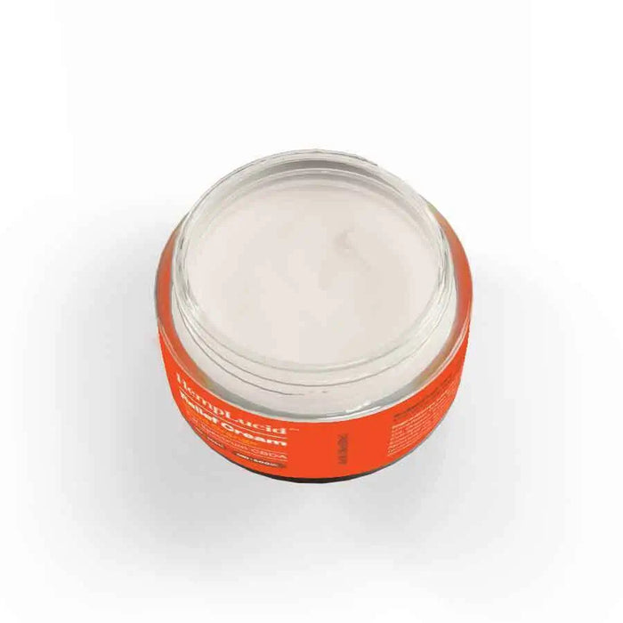 HempLucid CBDA Body Cream, open jar | CBDdatabase.com
