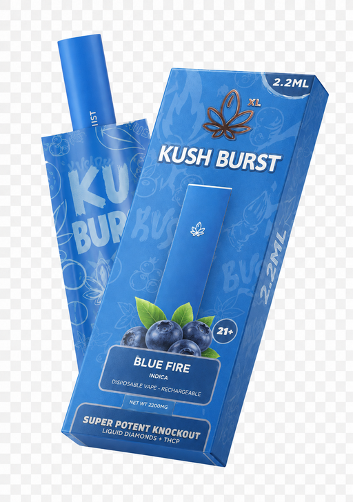 Kush Burst disposable vape Blue Fire 2.2ml