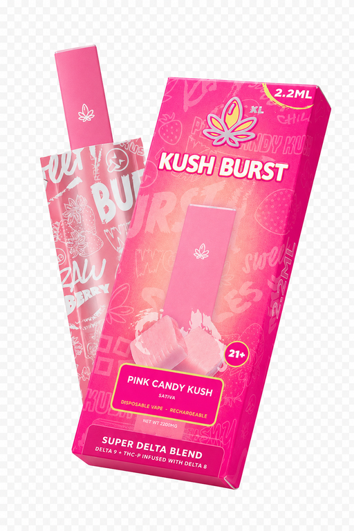 Kush Burst disposable vape Pink Candy Kush 2.2ml