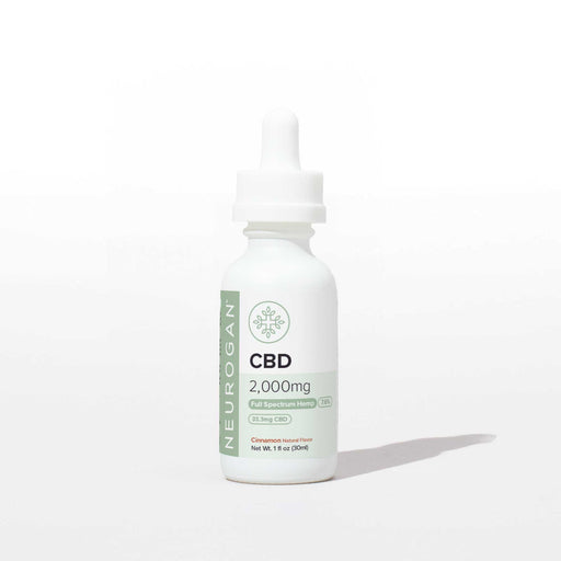 Neurogan Full Spectrum CBD Oil Cinnamon 2000mg 1 oz bottle
