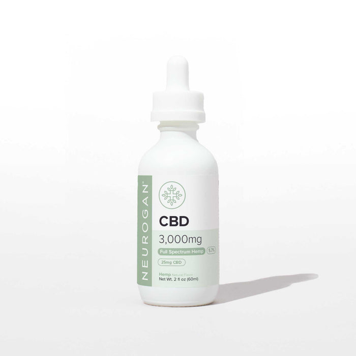 Neurogan Full Spectrum CBD Oil Natural Hemp 3000mg 2 oz bottle