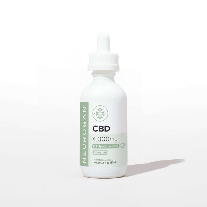 Neurogan Full Spectrum CBD Oil Natural Hemp 4000mg 2 oz bottle