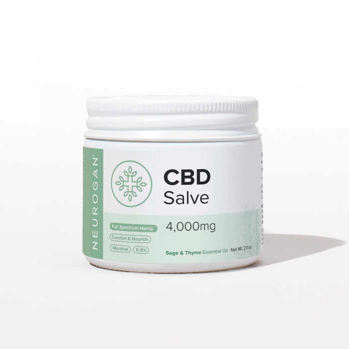 Neurogan CBD Salve Sage & Thyme 4000mg 2 oz jar