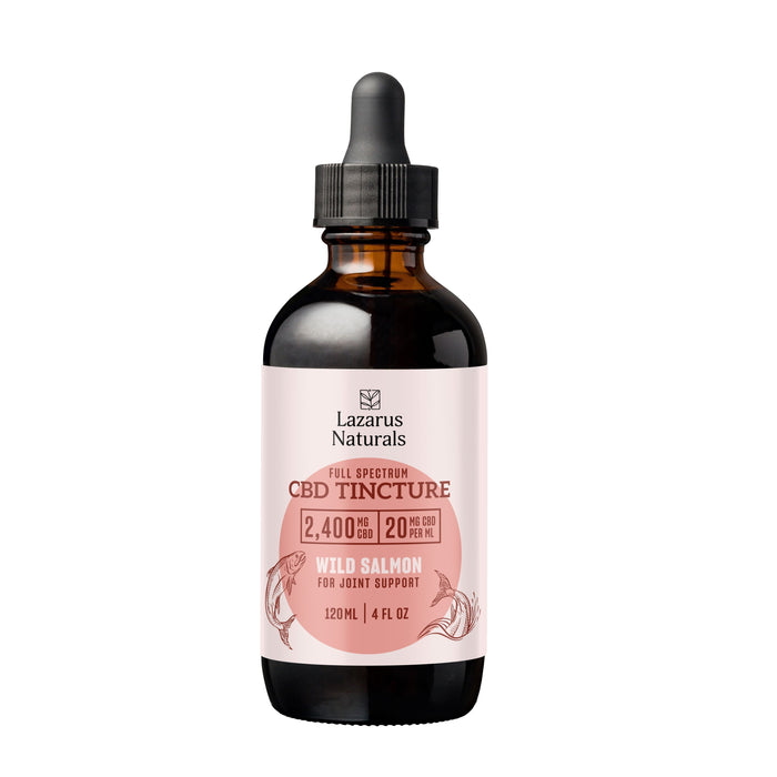 Lazarus Naturals Full Spectrum Pet CBD Tincture, Wild Salmon (600mg & 2400mg) - image 3