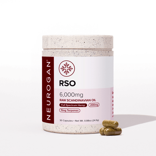 Neurogan RSO Capsules 200mg 30 count bottle