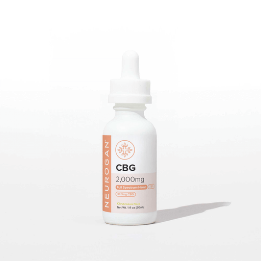 Neurogan CBG Oil Citrus 2000mg 1 oz bottle