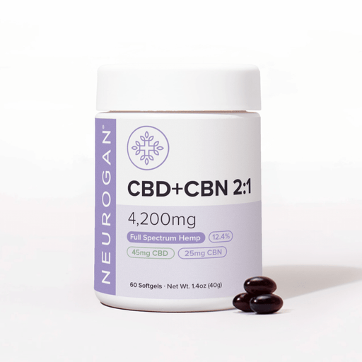 Neurogan CBN Capsules for Sleep 70mg 60 count bottle
