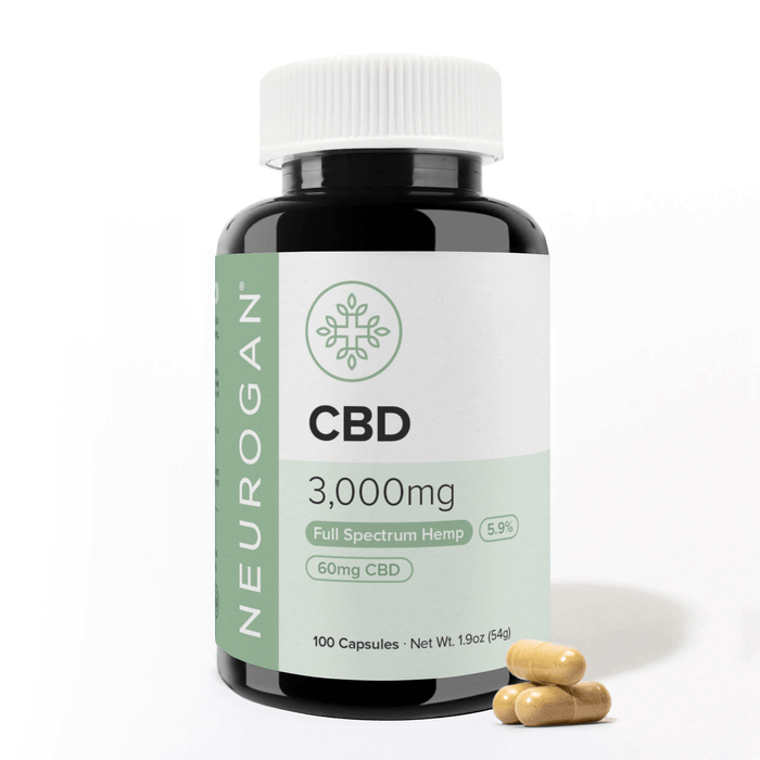 Neurogan CBD Capsules 30mg 100 count