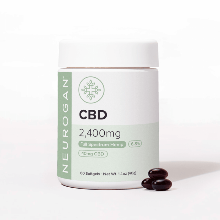 Neurogan CBD Softgels 40mg 60 count