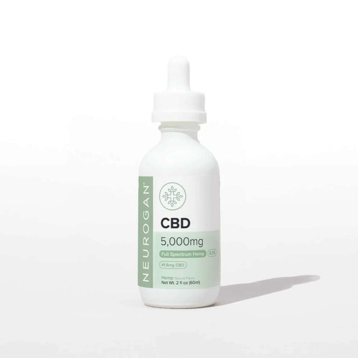 Neurogan Full Spectrum CBD Oil Natural Hemp 5000mg 2 oz bottle