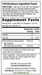 Irwin Naturals CBD Oil Peppermint 2000mg supplement facts | CBDdatabase.com