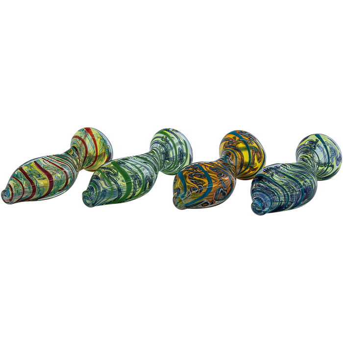 LA Pipes Inside-Out Chillum - The Flat Belly