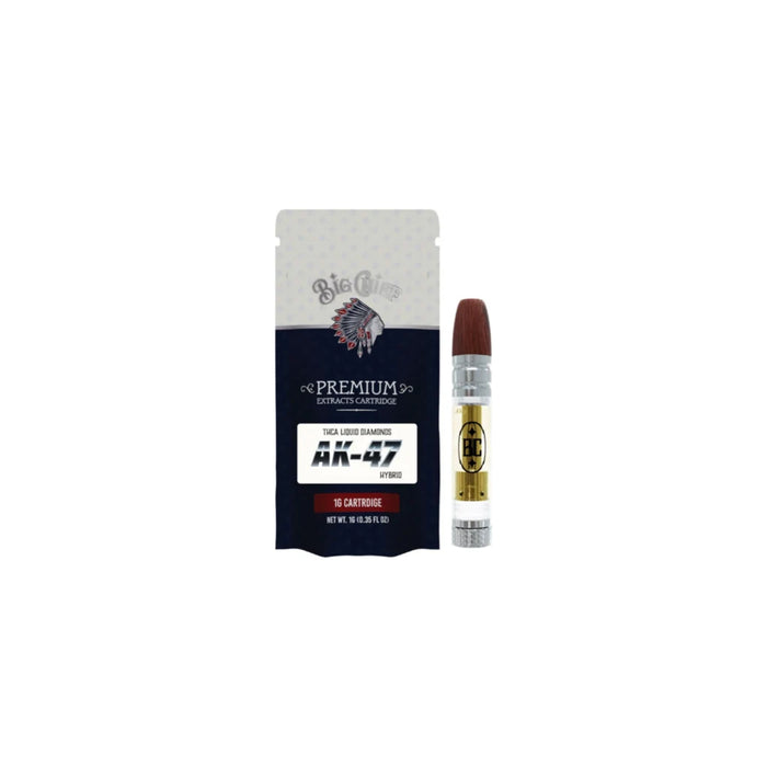 Big Chief Hemp THCA Liquid Diamonds Cartridge 1g AK-47