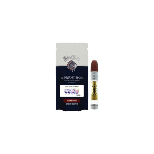 Big Chief Hemp THCA Liquid Diamonds Cartridge 1g Honcho Late