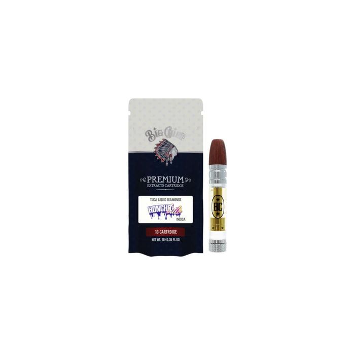 Big Chief Hemp THCA Liquid Diamonds Cartridge 1g Honcho Late