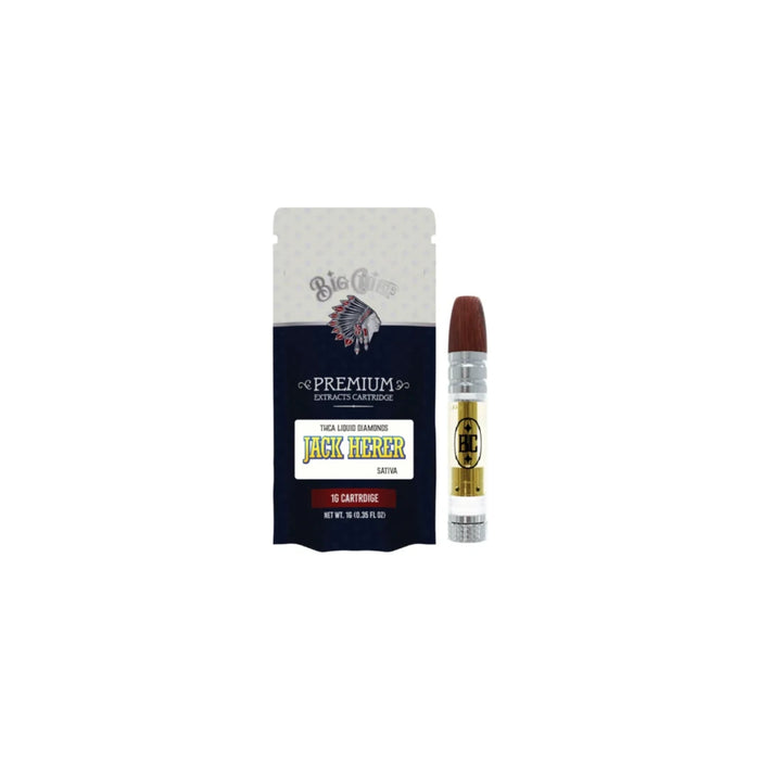 Big Chief Hemp THCA Liquid Diamonds Cartridge 1g Jack Herer