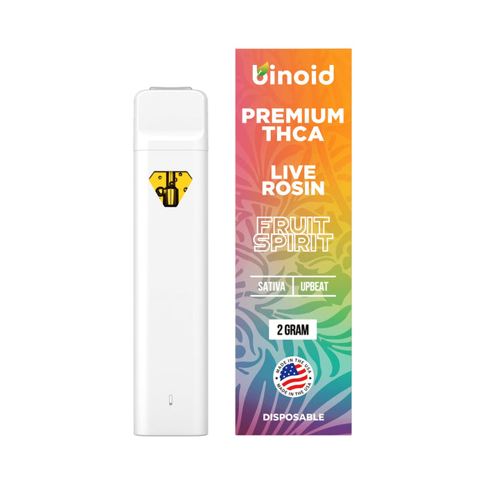 Binoid THCA Disposable Vape 2g Fruit Spirit front | CBDdatabase.com