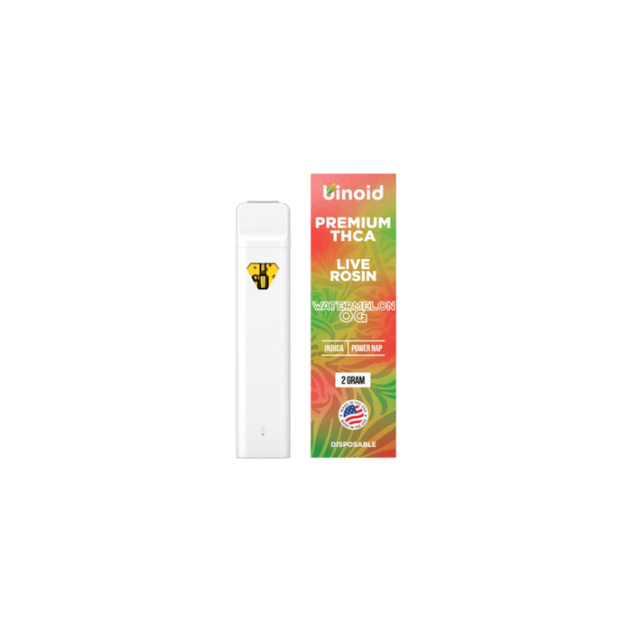 Binoid THCA Disposable Vape 2g Watermelon OG front | CBDdatabase.com