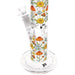 Pulsar Design Series Straight Tube Glass Bong - Flower Vision / 12" / 14mm F