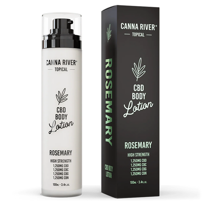 Canna River Broad Spectrum CBD Body Lotion 5000mg (3.4oz)
