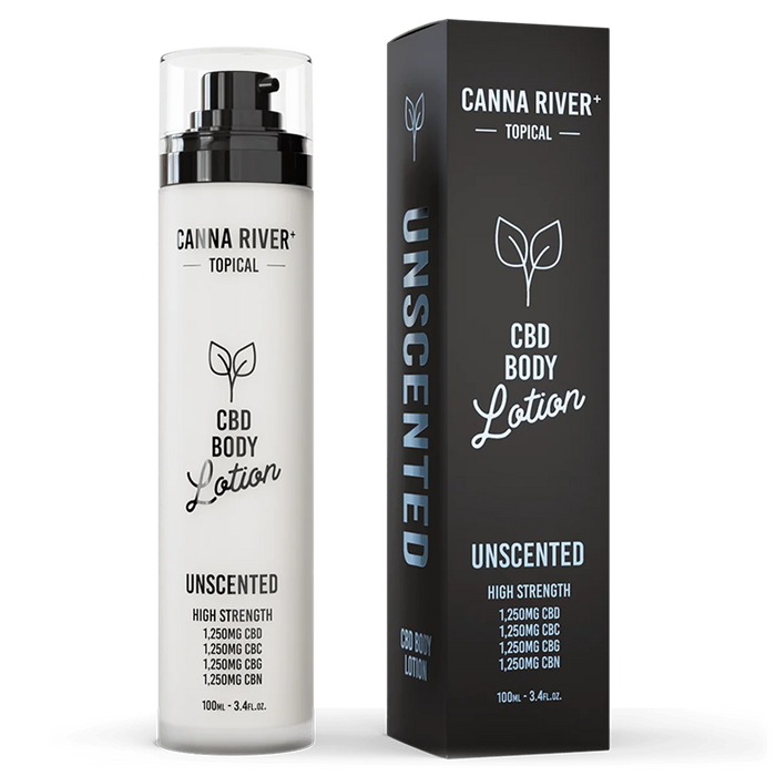 Canna River Broad Spectrum CBD Body Lotion 5000mg (3.4oz)