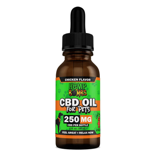 Hemp Bombs CBD Pet Oil Chicken (250mg & 1000mg)