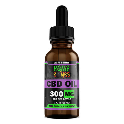 Hemp Bombs CBD Oil Acai Berry (300mg to 5000mg)
