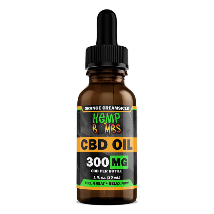 Hemp Bombs CBD Oil Orange Creamsicle (300mg to 5000mg)