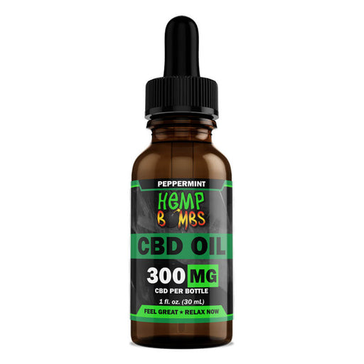 Hemp Bombs CBD Oil Peppermint (300mg to 5000mg)