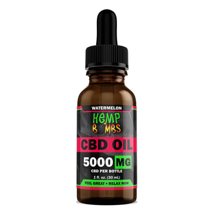 Hemp Bombs CBD Oil Watermelon (300mg to 5000mg)