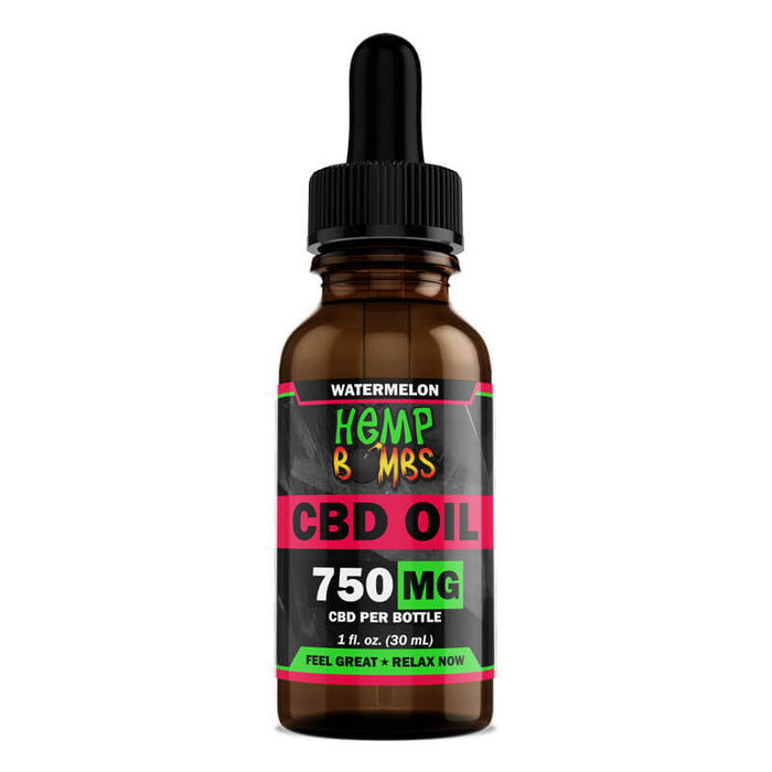 Hemp Bombs CBD Oil Watermelon (300mg to 5000mg)