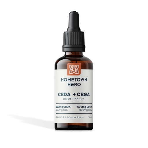 Hometown Hero CBDA + CBGA Tincture 2400mg (30ml) | CBDdatabase.com