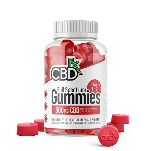 CBDfx Full Spectrum Mixed Berry CBD Gummies (1500mg, 3000mg & 6000mg)