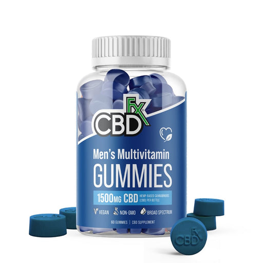 CBDfx Men's Multivitamin CBD Gummies 1500mg (60 Count)
