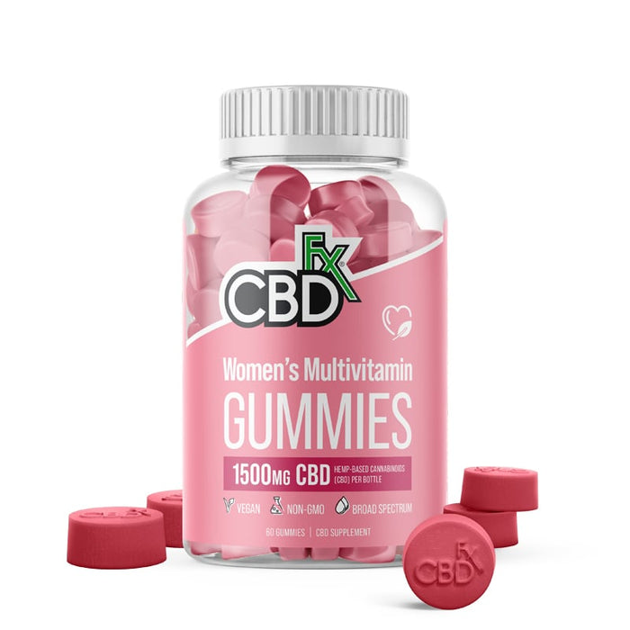 CBDfx Women's Multivitamin CBD Gummies 1500mg (60 Count)