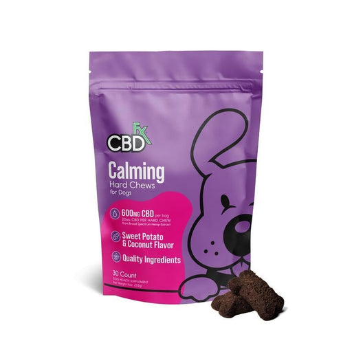 CBDfx Calming CBD Dog Chews 600mg (30 Count)