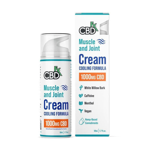 CBDfx Muscle & Joint CBD Cream Cooling Formula (500mg, 1000mg & 3000mg)