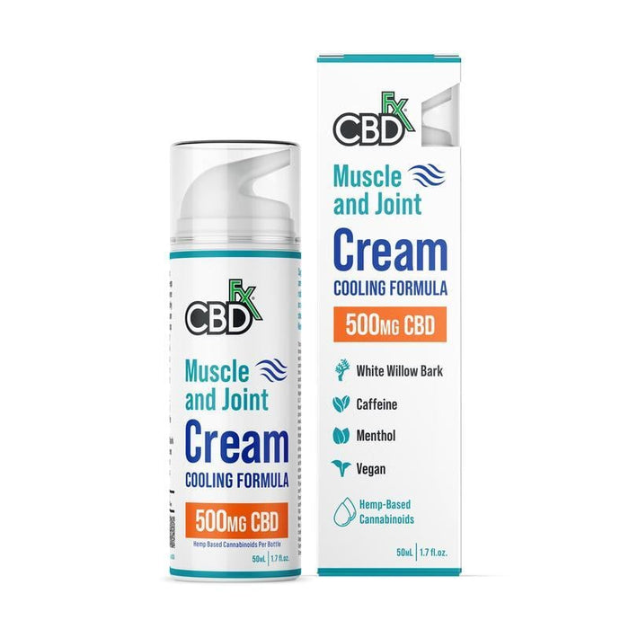 CBDfx Muscle & Joint CBD Cream Cooling Formula (500mg, 1000mg & 3000mg)